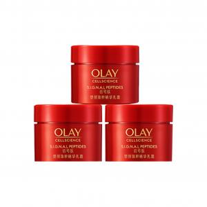 Olay Набор пробников крема для лица Ultra Red Bottle с пептидами для упругости, лифтинга и борьбы с морщинами 15г*3
