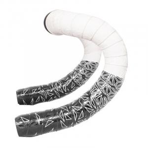 Двухцветный дорожный руль LeBycle с противоскользящим покрытием, черно-белый