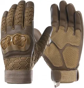 Мотоциклетные перчатки, мотоциклетные перчатки для мужчин - сенсорные мотоциклетные перчатки с жестким корпусом и полными пальцами для езды на мотоцикле, BMX, квадроцикле, гонок, велоспорта, альпинизма, мотокросса, Yellow