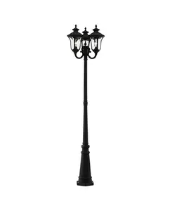Уличный столбчатый светильник Oxford 3 Livex, black