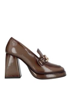 Лоферы Emanuélle Vee, хаки