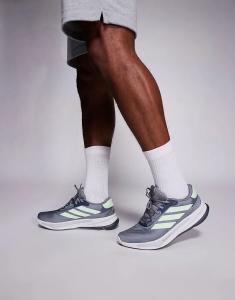 Кроссовки Adidas Running Supernova Ease серого и зеленого цветов