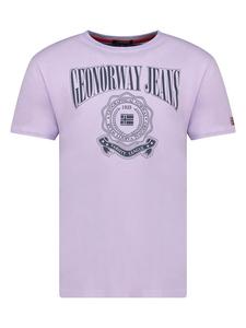 Футболка Geographical Norway, фиолетовый