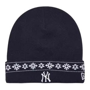 New Era Акриловая полиамидная эластановая шапка унисекс тёмно-синяя, Navy Blue