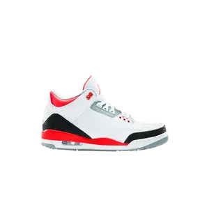 Кроссовки Air Jordan 3 Retro PS 'Fire Red', белый