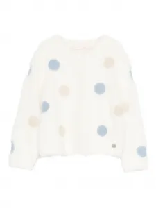 Свитер в горох Liu Jo Kids, белый