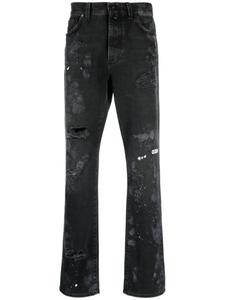 Джинсы Double Shift Painter's с эффектом потертости 032c, серый