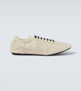 Кроссовки Collapse Re-Nylon и замша Prada, Neutral