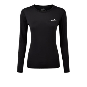 Спортивный топ RonHill Core Long Sleeve, черный