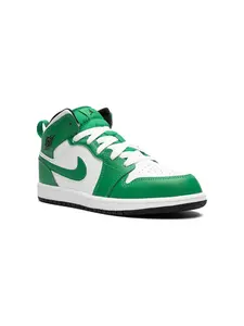Кроссовки Jordan 1 Mid Jordan Kids, зеленый