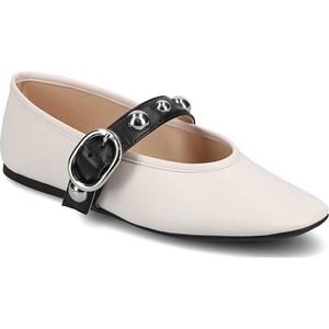 Балетки Naveah с заклепками Journee, цвет bone