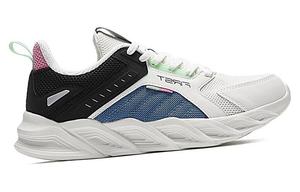 Кроссовки женские с низким верхом, белый/синий 361°