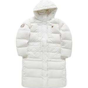 Пуховик женский белый Fila Fusion