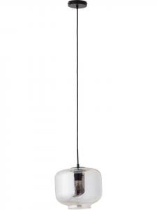 Подвесной светильник "Kleon" серебристого цвета - (В)185 x Ø 25 см