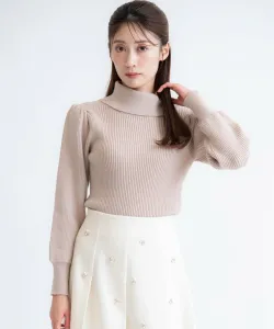 Водолазка в рубчик Noela, цвет Beige