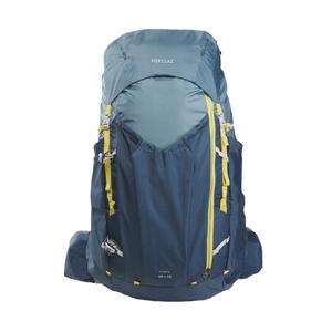 Рюкзак туристический 60 л полиамид сине-зеленый мужской DECATHLON