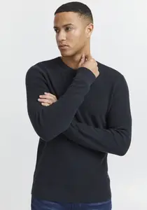 Свитер смесовой вязки "BL Pullover BHCodford Crew" Blend, черный