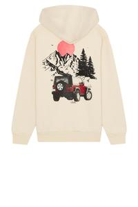 Толстовка с капюшоном Jeep forest Philcos, sand pigment