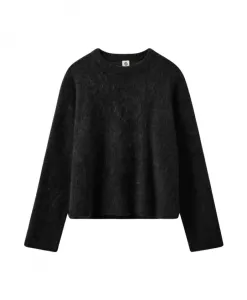 Черный мохеровый свитер The Garment, черный