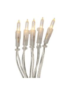 Marelida Светодиодная гирлянда Pisello для рождественской елки, длина 5,1 м, прозрачная