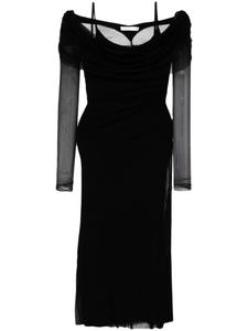 Платье Veiled Christopher Esber, черный