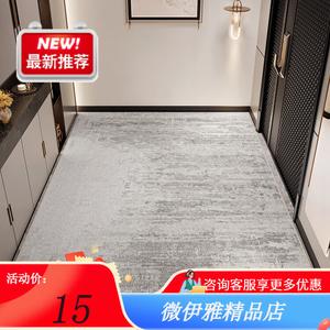 Y U-LIVE Ковер 140×200 см из велюра для входной двери, водонепроницаемый, нескользящий, устойчивый к загрязнениям и износу, не требует стирки