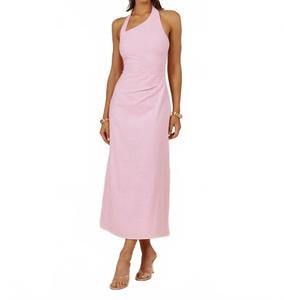 Сапфира Длинное миди платье в розовом Seven Wonders