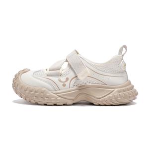 Нескользящие, дышащие, износостойкие, низкие кроссовки для детей и подростков YeeHoO, бежевый/желтый