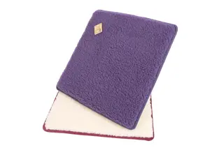 Подушка на стул, подушка на сиденье автомобиля, 2 шт., шерсть, примерно 37 х 40 см