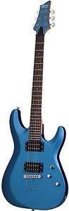 Электрогитара Schecter C6 Deluxe Electric Guitar Satin Metallic Light Blue