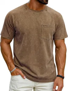 Мужская поло хенли с коротким рукавом big and tall