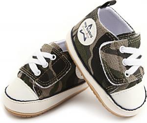 Детские кроссовки SOFMUO для мальчиков и девочек, высокие на щиколотку, из искусственной кожи, с нескользящей подошвой, мягкой резиновой подошвой, для малышей, детская обувь для униформы, D/Army Green