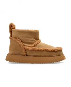 Снежные сапоги из овчины Inuikii, бежевый