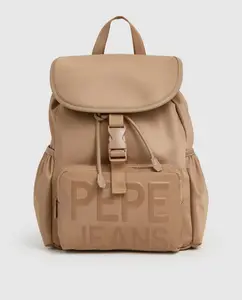 Женский рюкзак Gaetana с передними карманами Pepe Jeans, бежевый