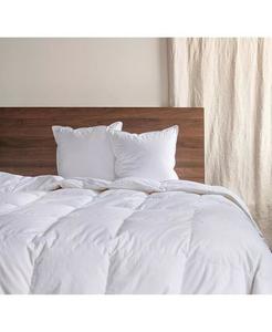 Комплект из 2 штук — альтернативная вставка для декоративной подушки вниз размером 18 x 18 дюймов Bokser Home, белый