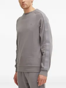 Толстовка с логотипом Hugo, серый