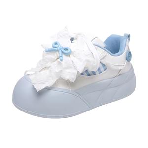 Низкие женские кроссовки BINGO DUCK, Sky Blue