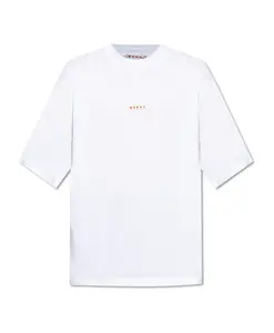 Футболка с логотипом Marni, белый