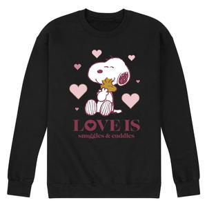 Мужской свитшот Peanuts Snuggles and Cuddles Licensed Character