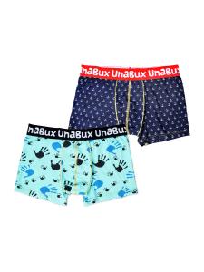 Боксеры Unabux Boxer Briefs FIVE FINGERS Mix, цвет GOOD OLD ANCHOR