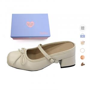 Xingdiman Женские тапочки с защитным мыском устойчивые к истиранию экрю [подарочный набор] (с подарком), цвет Ecru[Gift Box Set](Gift Included)