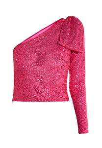 Топ faina Einarmiges Oberteil, розовый