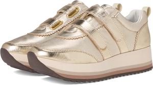 Кроссовки Johnston & Murphy Gracie Double Strap Sneakers, цвет Gold Metallic