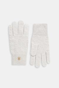 Шерстяные перчатки Tommy Hilfiger, серый
