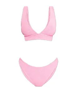 Купальник Клары из двух частей Hunza G, розовый