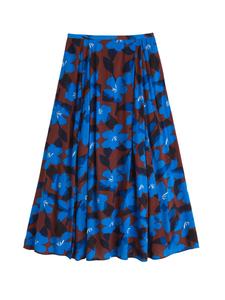 Юбка Seasalt Cornwall Lethlean, синий/темно-синий/коричневый