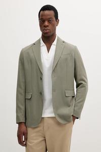 Пиджак с добавлением льна GEORGE Marciano Guess, зеленый