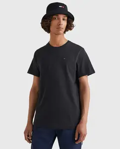 Мужская футболка с коротким рукавом и экстра-узким кроем Tommy Jeans, черный