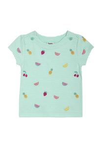 Футболка с принтом REGULAR FIT - EMBROIDERED  JoJo Maman Bébé, зеленый