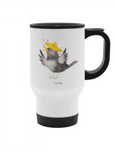 Mr. & Mrs. Panda Термокружка Rabe Sombrero без надписи, белая